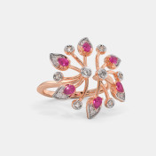 The Radiating Beauty Cocktail Ring - thumb 3