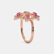 The Radiating Beauty Cocktail Ring - thumb 8