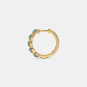 The Cordelia Hoop Earrings - thumb 4