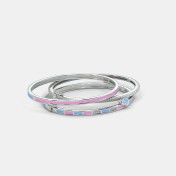 The Vivid Charm Oval Bangle - thumb 6