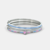 The Vivid Charm Oval Bangle - thumb 7
