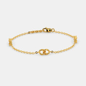 The Curb Link Station Bracelet - thumb 1