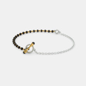 The Toggle lock Mangalsutra Bracelet - thumb 3