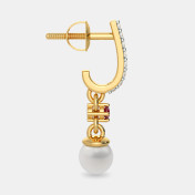 The Deema J Hoop Earrings - thumb 5