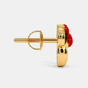 The Minne Bow Stud Earrings - thumb 5