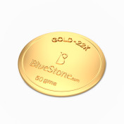 50 gram 22 KT Gold Coin - thumb 2