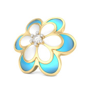 The Blue Petal Earrings for Kids - thumb 5