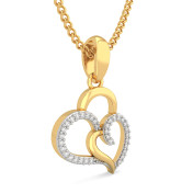 The Heart In Heart Pendant - thumb 2