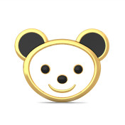 The Kiddie Panda Earrings For Kids - thumb 2