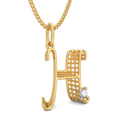 The Happy H Pendant - thumb 3