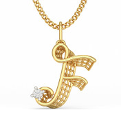 The Fun F Pendant - thumb 1
