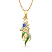 The Exotic Feather Pendant - thumb 1