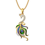 The Pirouette Feather Pendant - thumb 1