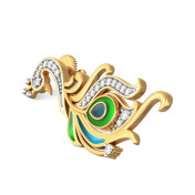The Regal Feather Earrings - thumb 6