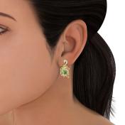The Regal Feather Earrings - thumb 2