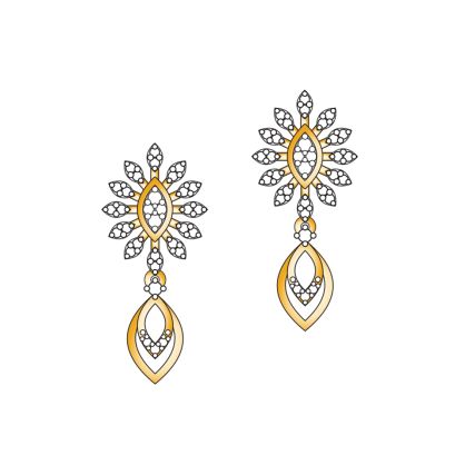 The Asra Drop Earrings