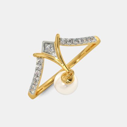 The Darcia Chevron Ring