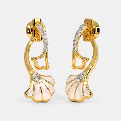 The Violetta Front Back Earrings