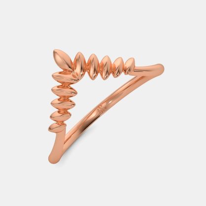 The Aliba Chevron Ring