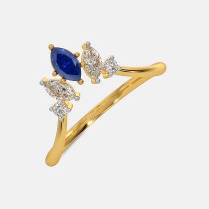 The Fanchon Chevron Ring
