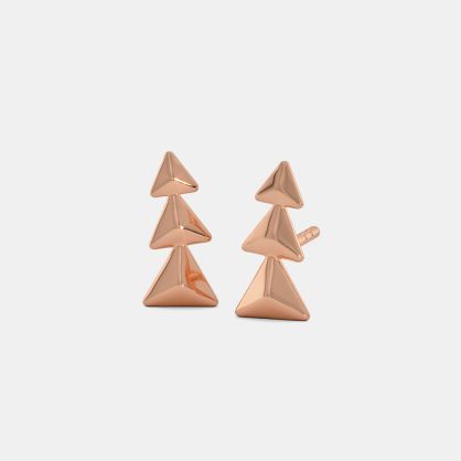 The Micola Multi Pierced Stud Earrings