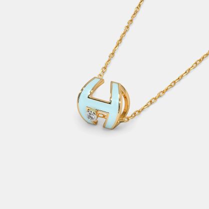 The Cutesy H Pendant