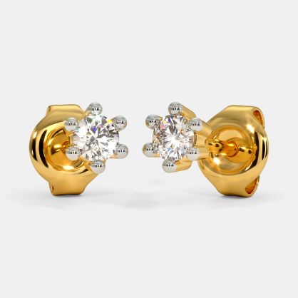 The Ailana Multi Pierced Stud Earrings