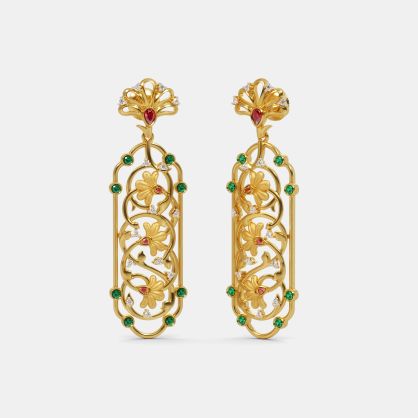 The Gul bahaar Drop Earrings