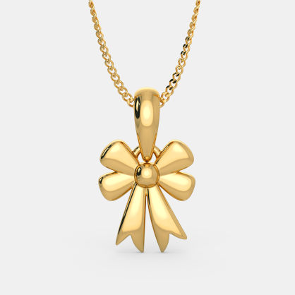 The Lovely Bow Pendant For Kids