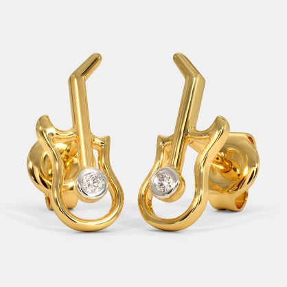 The Guitar Kids Stud Earrings