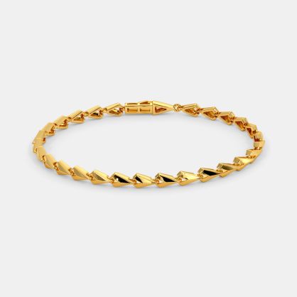 The Chiselled Link Tennis Bracelet