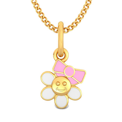 The Floral Princess Pendant For Kids