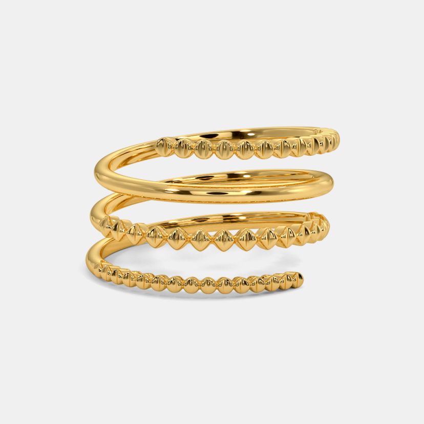 The Zaila Spiral Ring - image 3