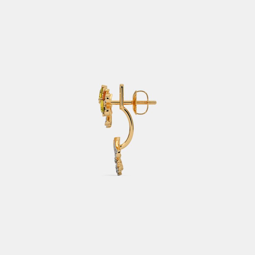 The Nimai Front Back Earrings - image 5
