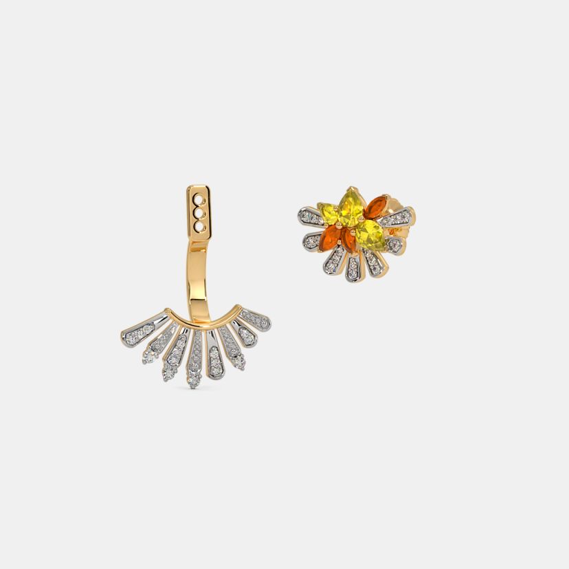 The Nimai Front Back Earrings - image 8