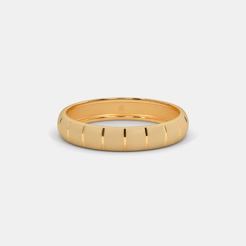 The Oralie Textured Band Ring - image 3