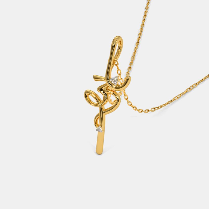 The Saral Om Pendant - image 1