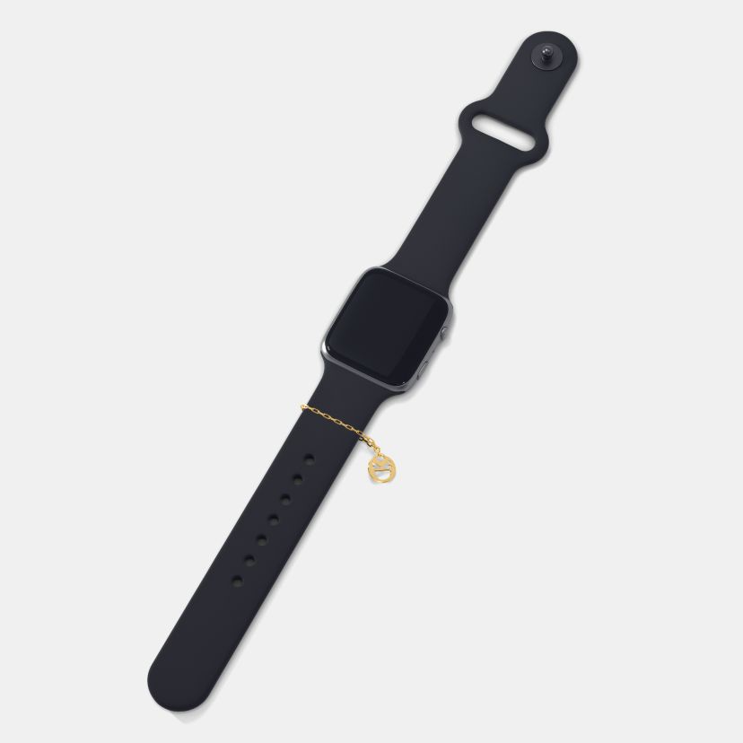 The Squinting Emoji Watch Charm - image 3