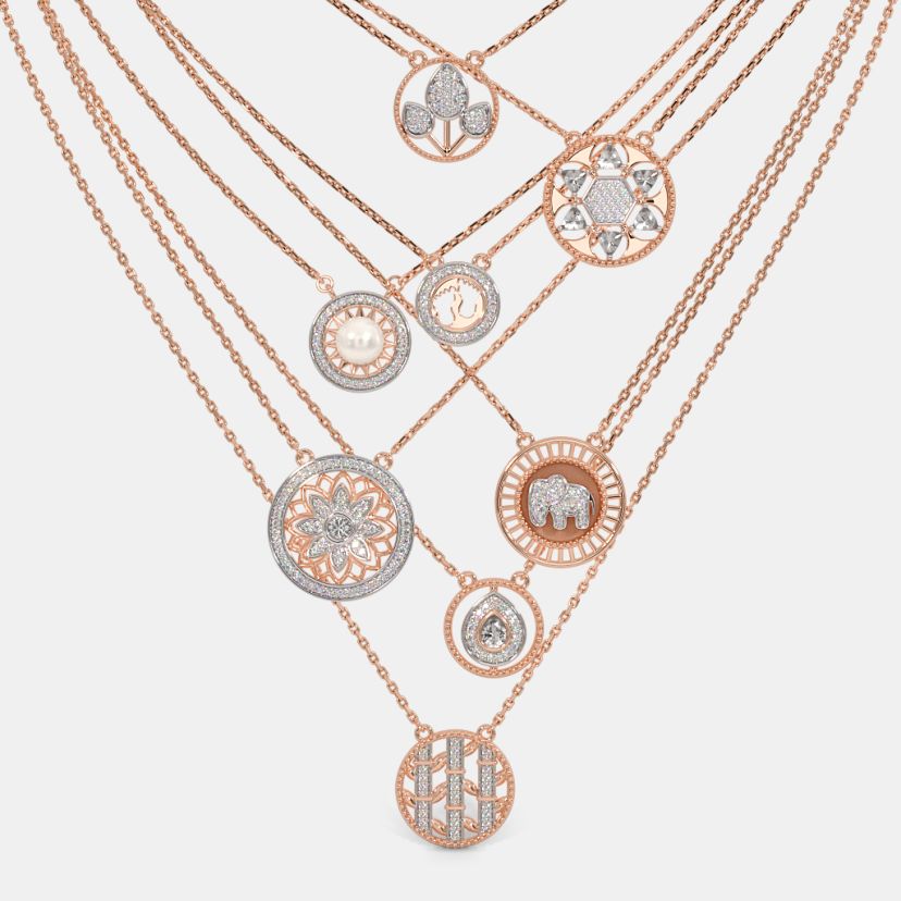 The Shriya Ashta Multi Layered Necklace - image 3
