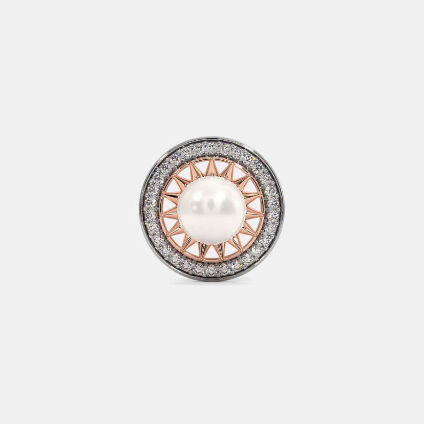 The Sun Moon Stud Earrings - image 4