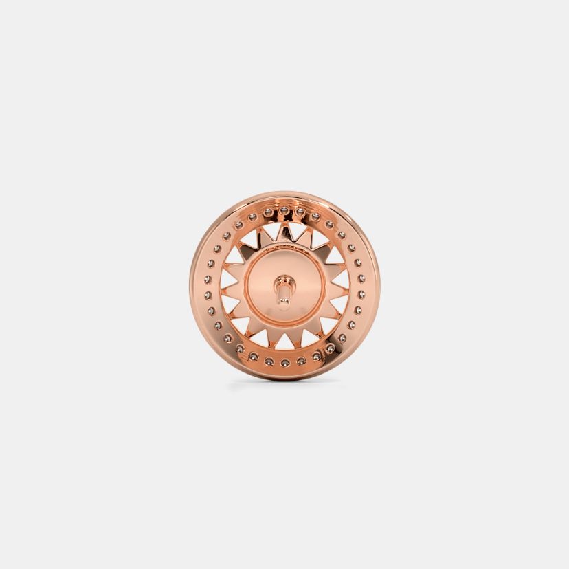 The Sun Moon Stud Earrings - image 6