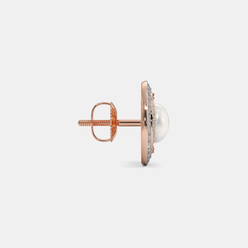 The Sun Moon Stud Earrings - image 7