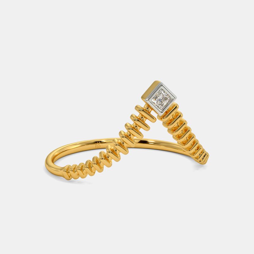 The Iker Chevron Ring - image 3