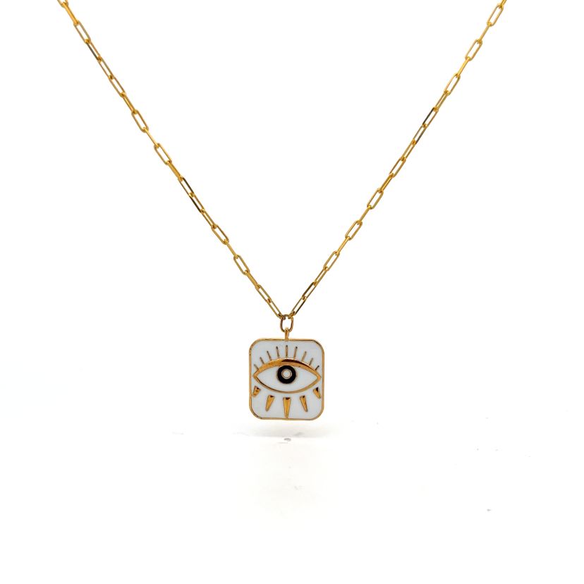 The Khufu Evil Eye Pendant Necklace For Him - image 3