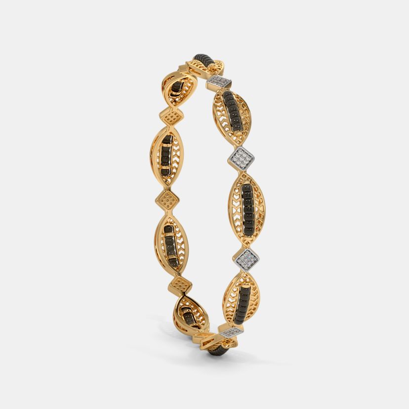 The Neria Round Mangalsutra Bangle - image 4