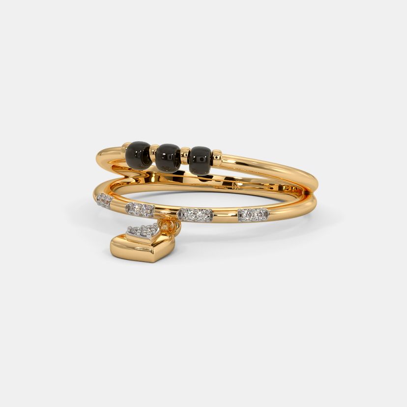 The Oudia Charm Mangalsutra Ring - image 5