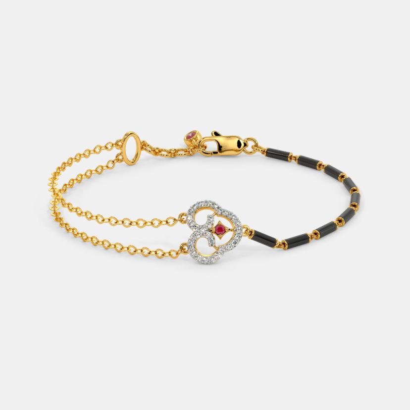 The Noor mangalsutra Bracelet - image 1