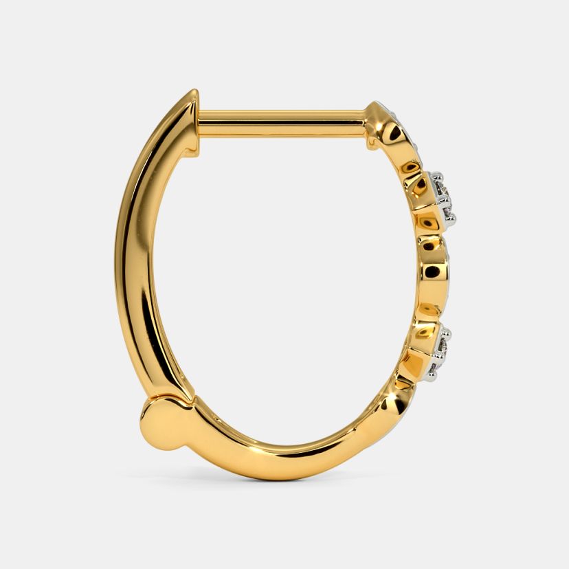 The Sweya Huggie Earrings - image 6