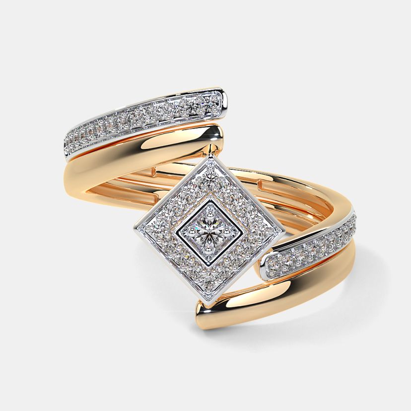 The Meliora Bridal Ring Set - image 5