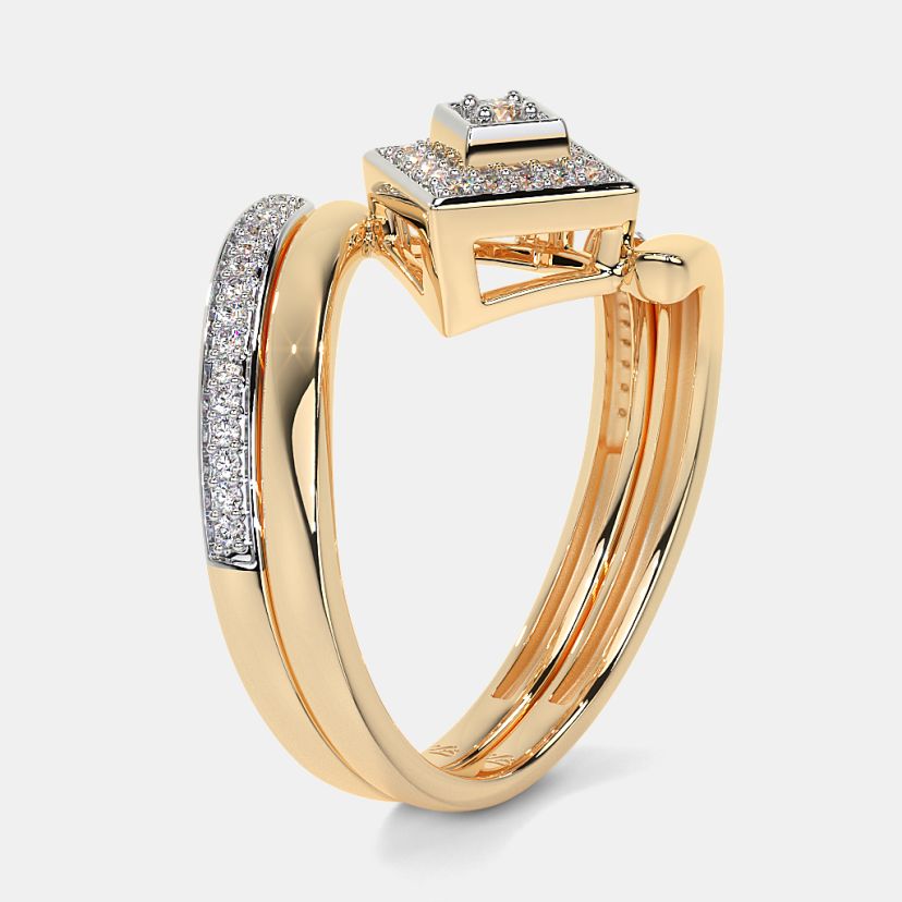 The Meliora Bridal Ring Set - image 7